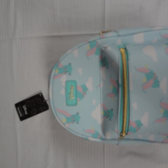 LOUNGEFLY Disney Dumbo Flying Clouds Mini Backpack NWT main image 11